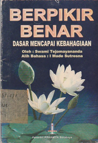 Image of BERPIKIR BENAR: DASAR MENCAPAI KEBAHAGIAAN