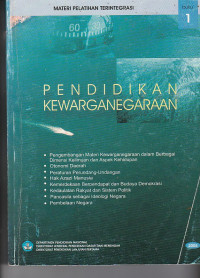 Image of PENDIDIKAN KEWARGANEGARAAN ; MATERI PELATIHAN TERINTEHRASI
