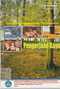 Image of PENDIDIKAN KECAKAPAN HIDUP PRA-VOKASIONAL ; PENGERJAAN KAYU
